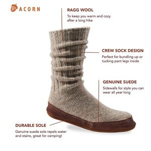 NWT Acorn “The Original Slipper Sock” XL